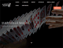 Tablet Screenshot of marseillemagie.com